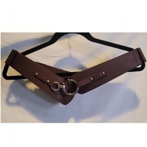 Women's brown fashion belt